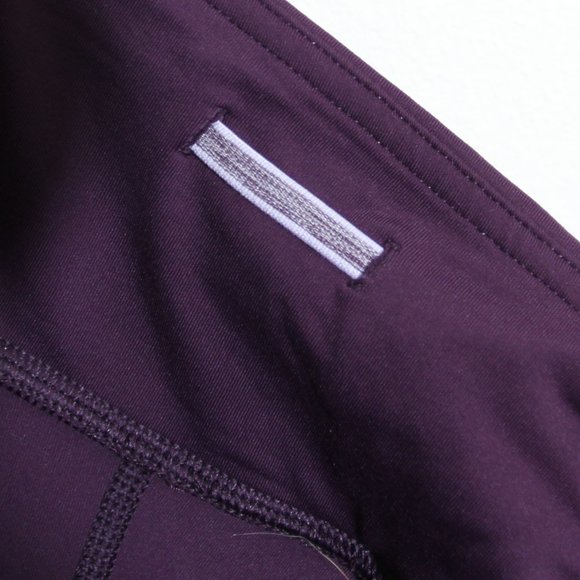 Lululemon Time to Shine Tight Leggings Deep Zinfandel Purple Mesh Luxtreme Sz 4 - Picture 13 of 15